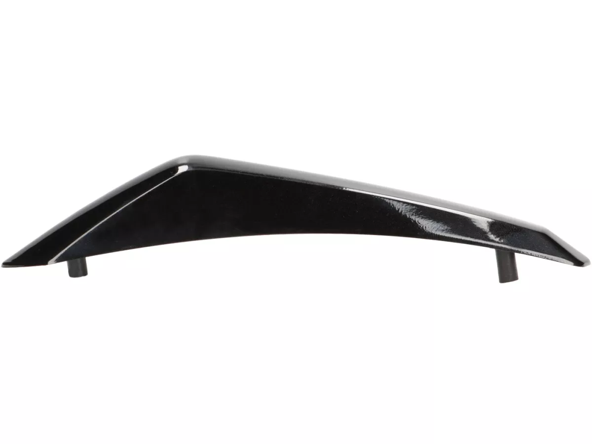 Mudguard crest, shiny black -MOTO NOSTRA- Vespa GTS 125-310 Keyless