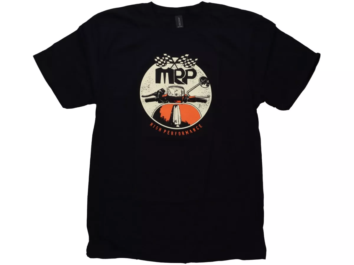 Camiseta -MRP- Vintage - negra - L