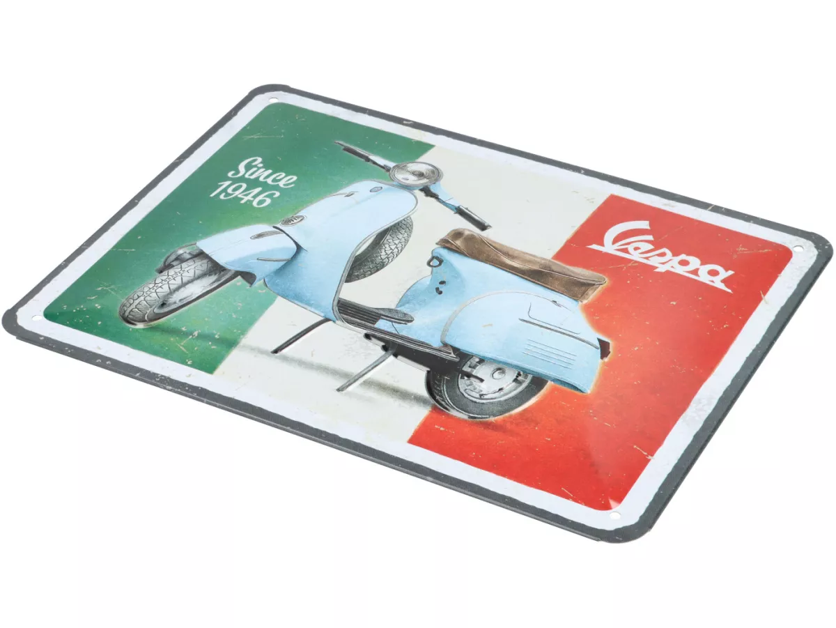 Tanda iklan -Seni Nostalgia- Vespa, Vespa Sejak 1946, 15x20cm