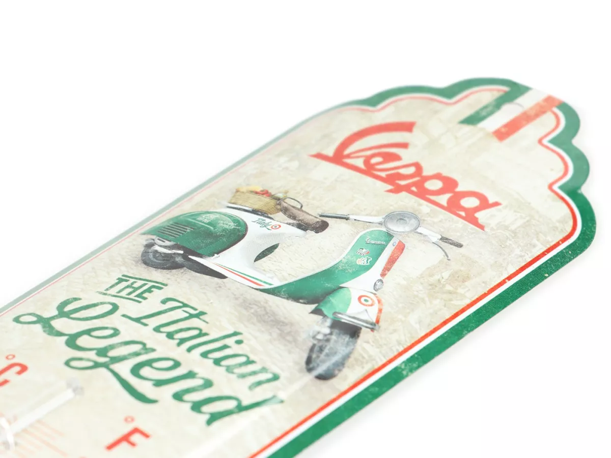 Termometer -Seni Nostalgia- Vespa ItalianLegend, 70x280mm