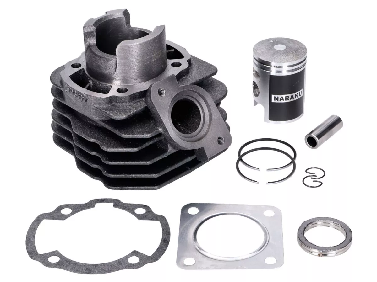 cylinder kit -NARAKU- V.2 50cc for Kymco, SYM, Honda, Daelim vertical