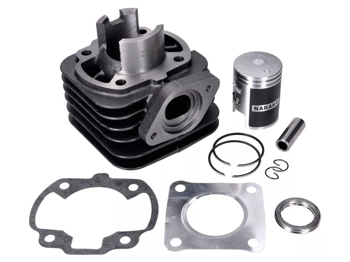 Kit cylindre -NARAKU- V.2 50ccm pour SYM Mask, Jet, Red Devil, Shark horizontal T5C