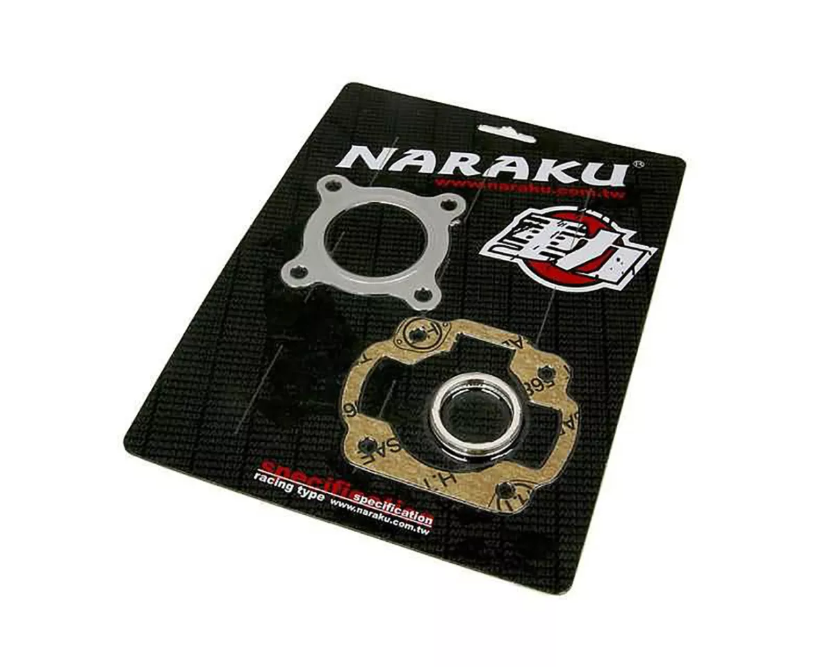 cylinder gasket set -NARAKU- 50cc for Minarelli horiz. AC