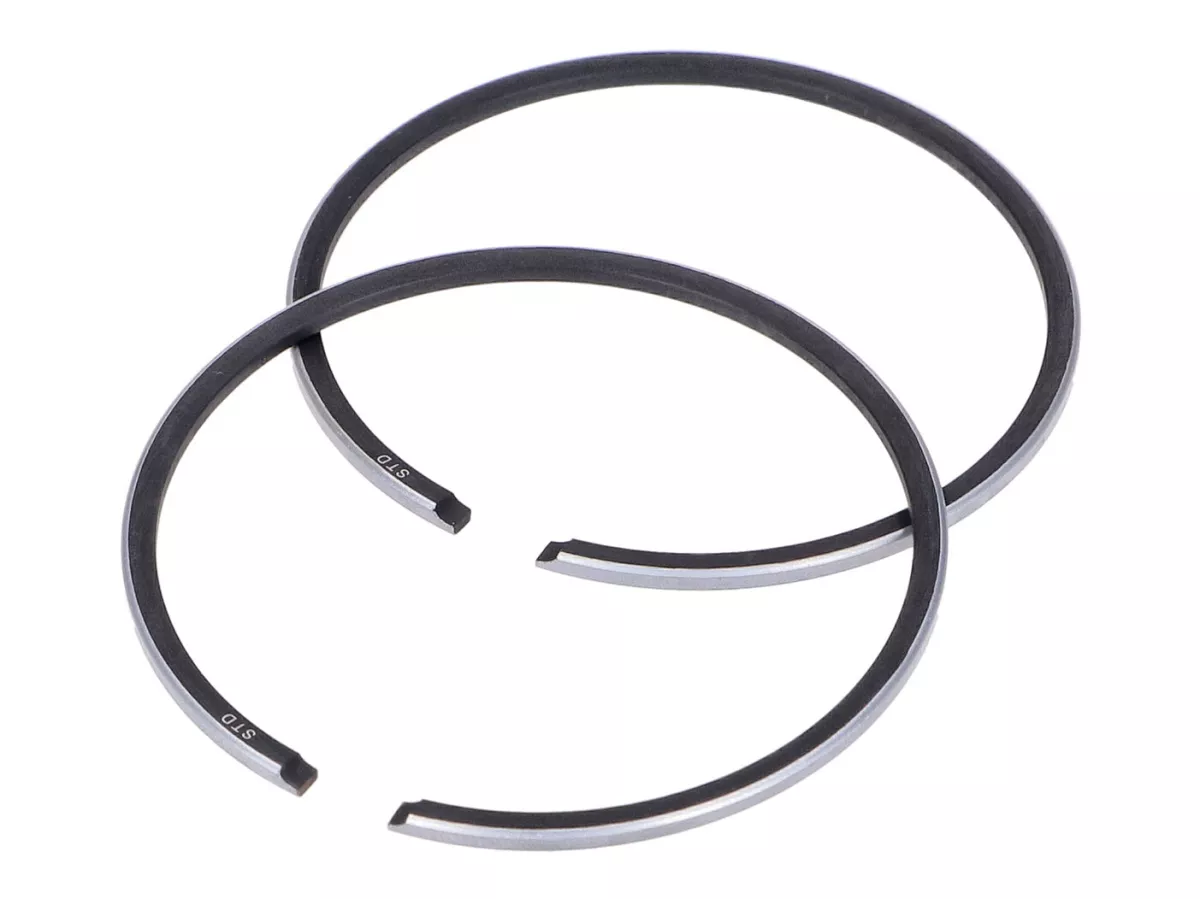 piston ring set -NARAKU- V.2 50cc for Piaggio AC, LC