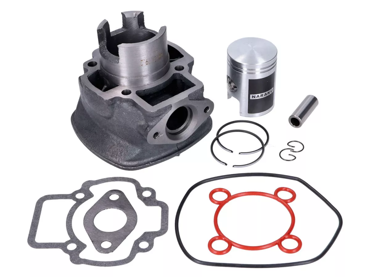 Kit cylindre -NARAKU- V.2 50ccm pour Piaggio LC 5 faces