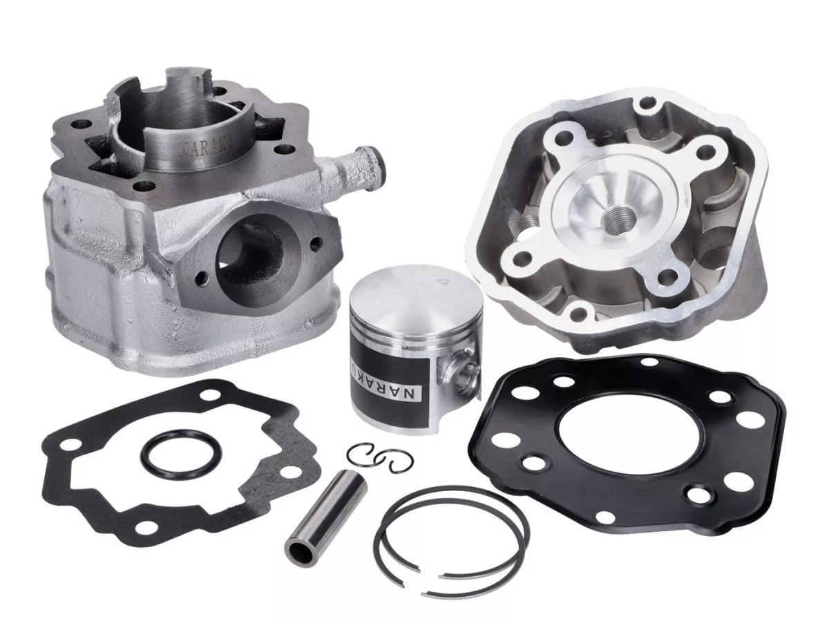 Cylinder -NARAKU- V.2 70cc för Derbi Senda, GPR, GSM, SMT, RCR, Zulu, EBE, EBS