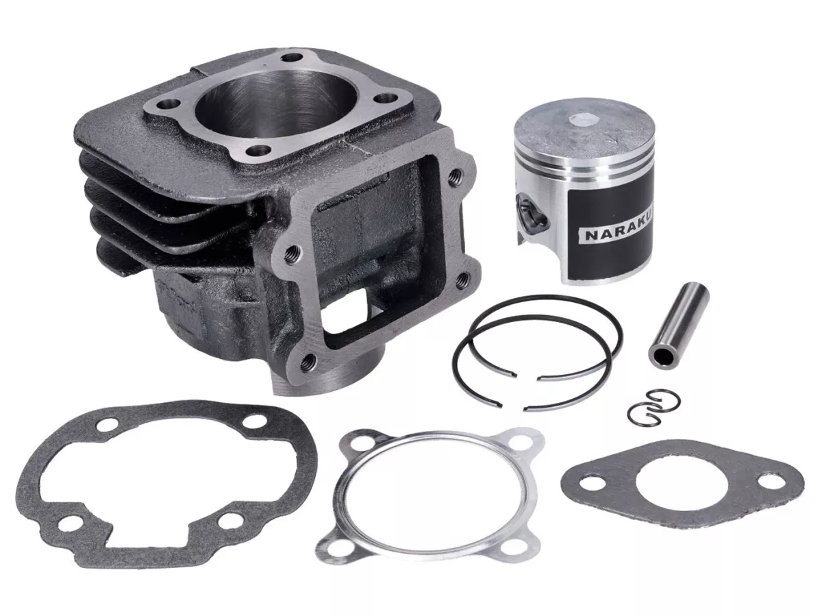 Zylinder -NARAKU- V.2 70ccm 47mm für Minarelli stehend AC