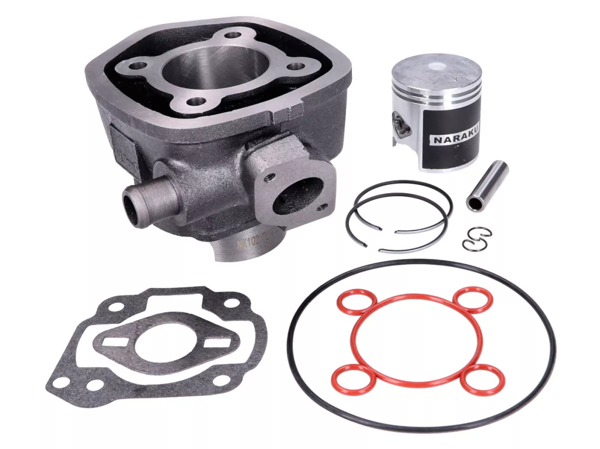 Silinder -NARAKU- V.2 70cc untuk LC horizontal Minarelli