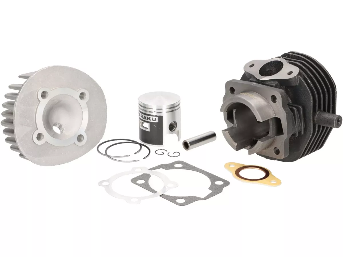 Cylindre -NARAKU Ø47.0mm 75cc 3 transferts - Vespa V50, PK50, APE50