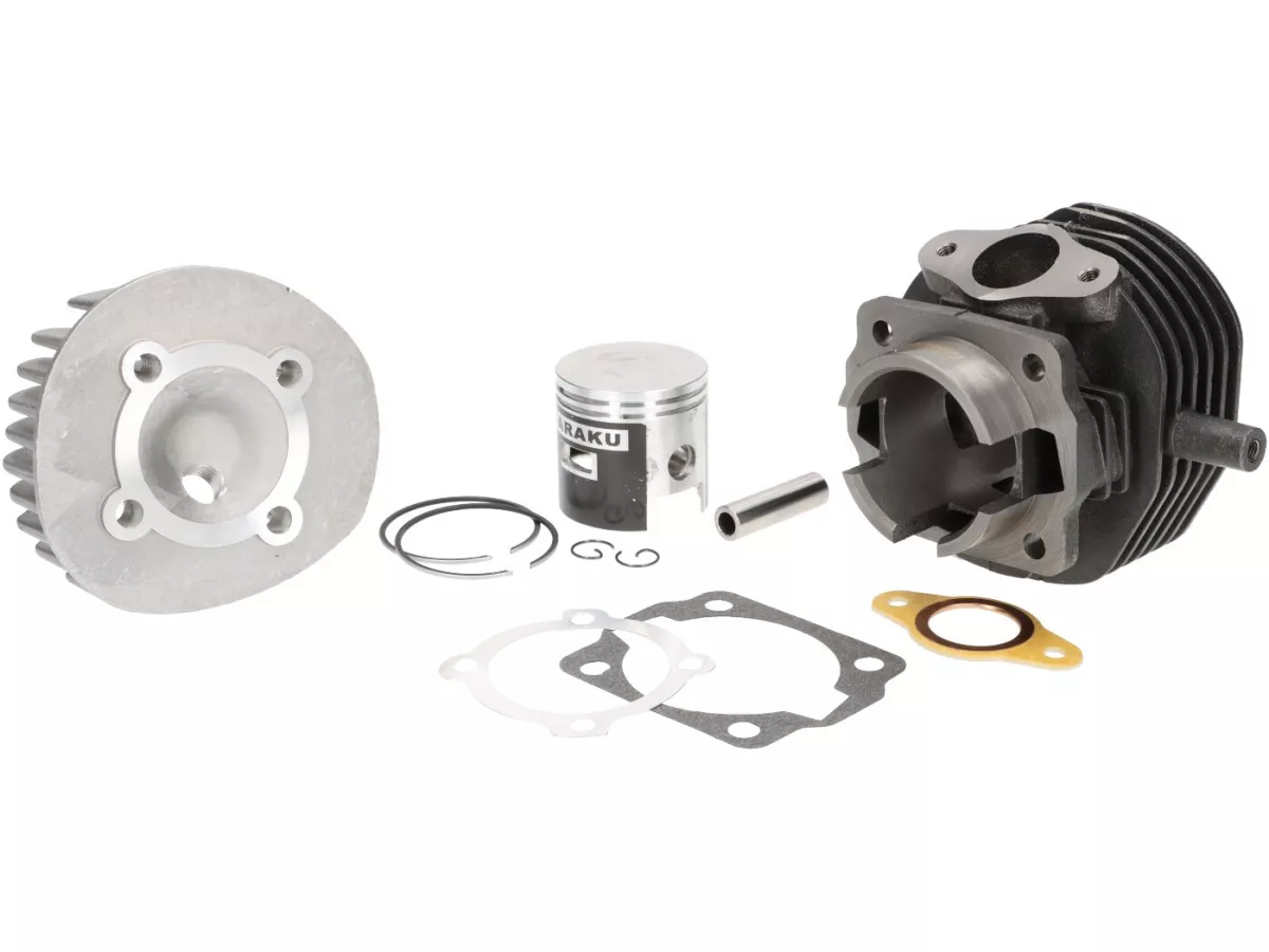 Cilindro -NARAKU Ø50.0mm 85 ccm 3 porte di trasferimento- Vespa V50, PK50, APE50