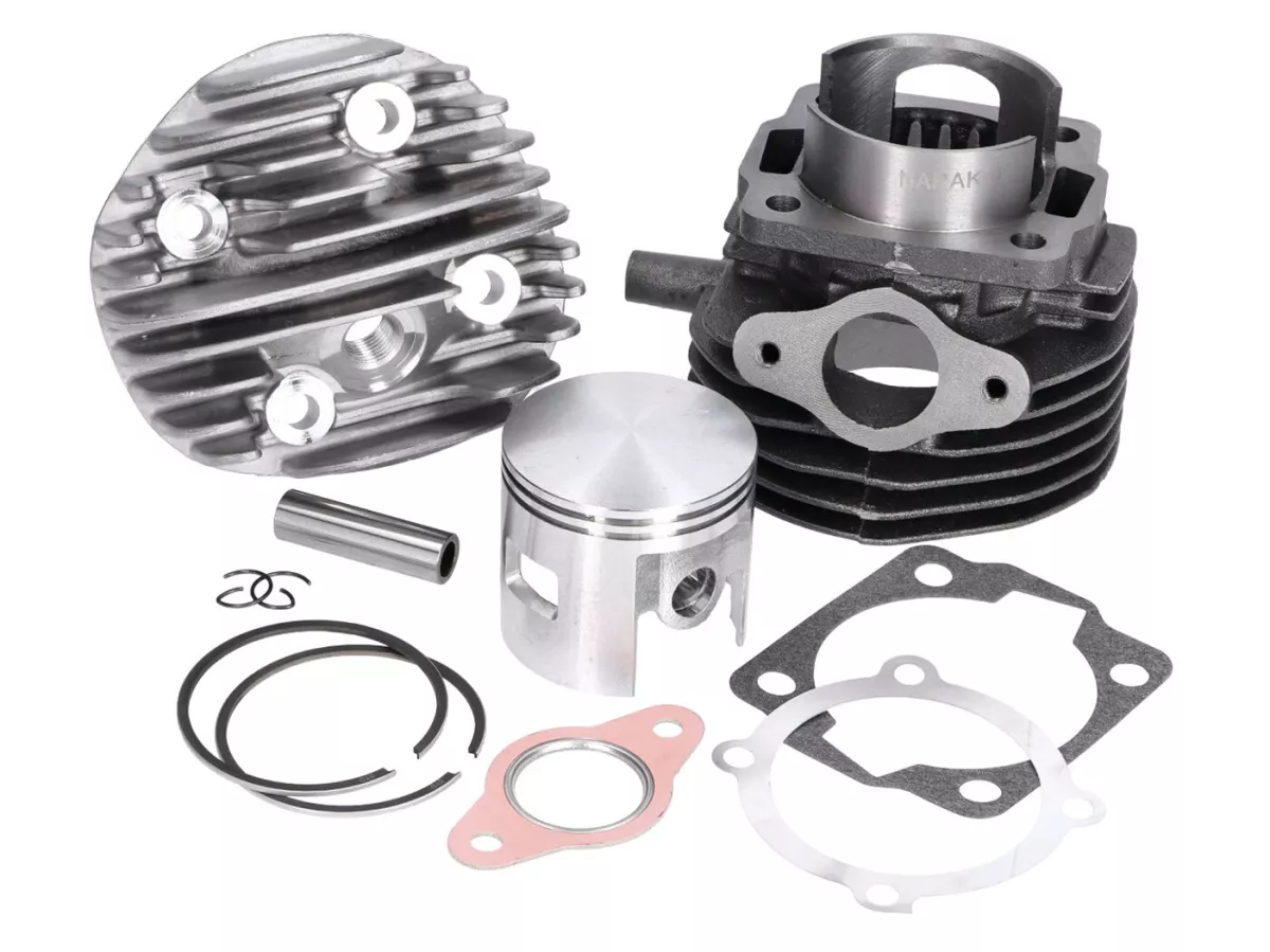 Silinder -NARAKU Ø55.0mm 102 ccm 6 port transfer - Vespa V50, PK50, APE50