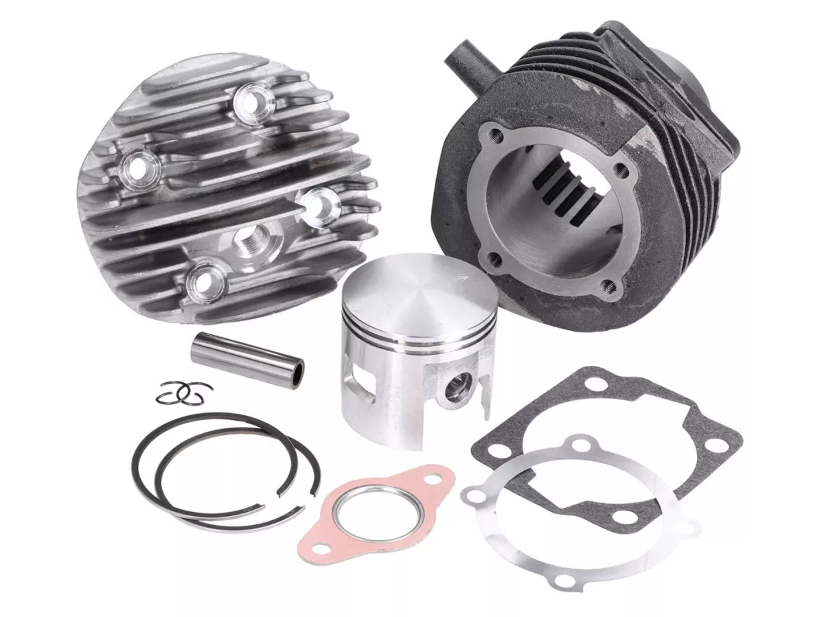 Silinder -NARAKU Ø55.0mm 102 ccm 6 port transfer - Vespa V50, PK50, APE50