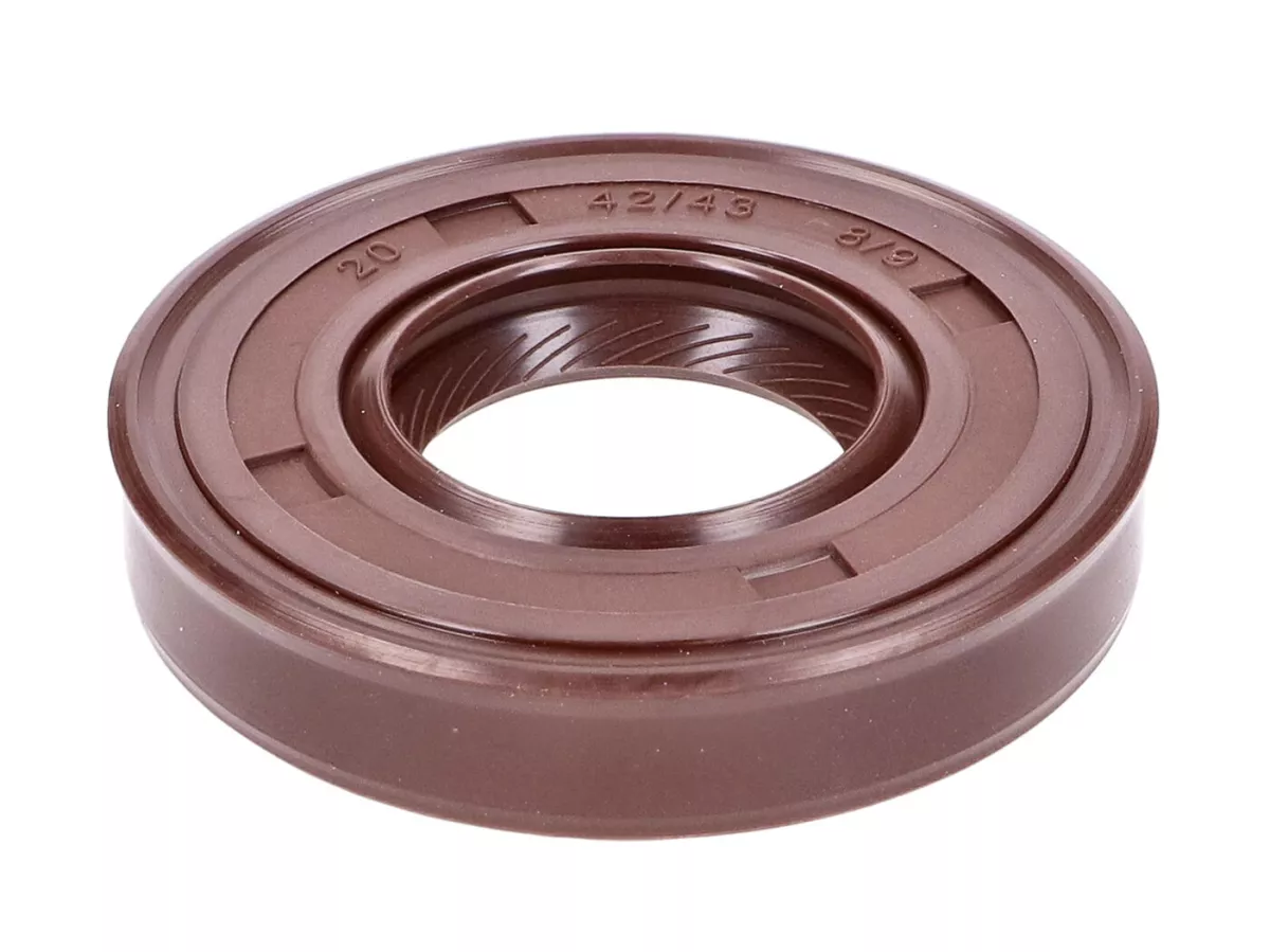 Retén de aceite -NARAKU- FKM Premium 20x42/43x8/9mm