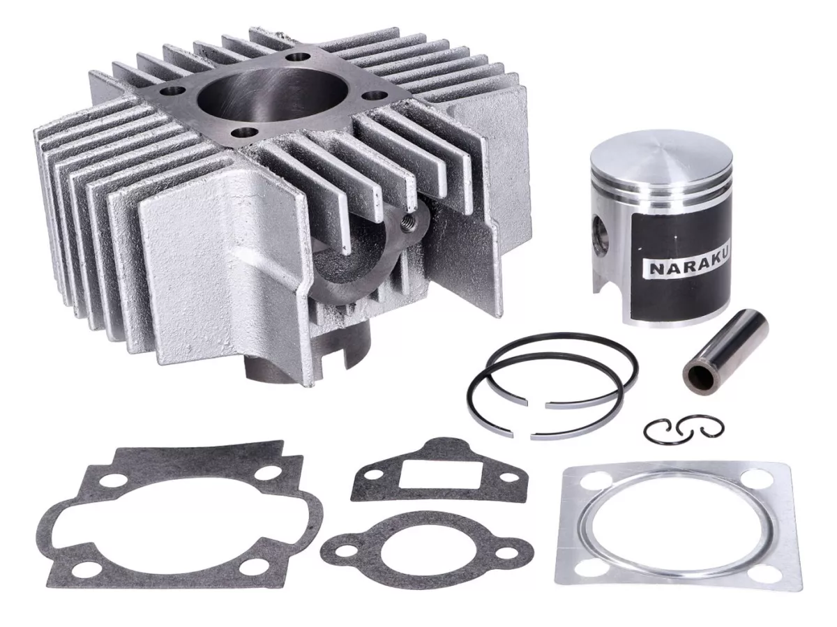 Kit de cylindres -NARAKU- 70ccm 45mm longues ailettes de refroidissement pour Puch Maxi
