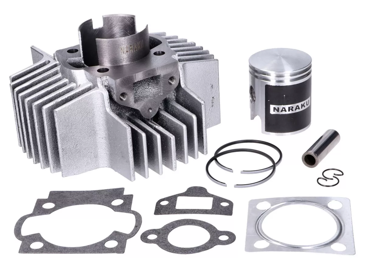 Kit de cylindres -NARAKU- 70ccm 45mm longues ailettes de refroidissement pour Puch Maxi