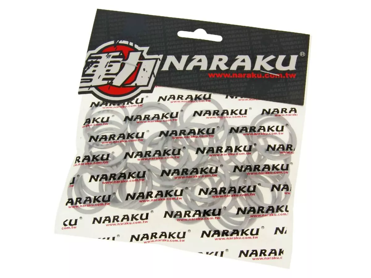 aluminum seal rings -NARAKU- 22x28x1.5mm 50 pcs