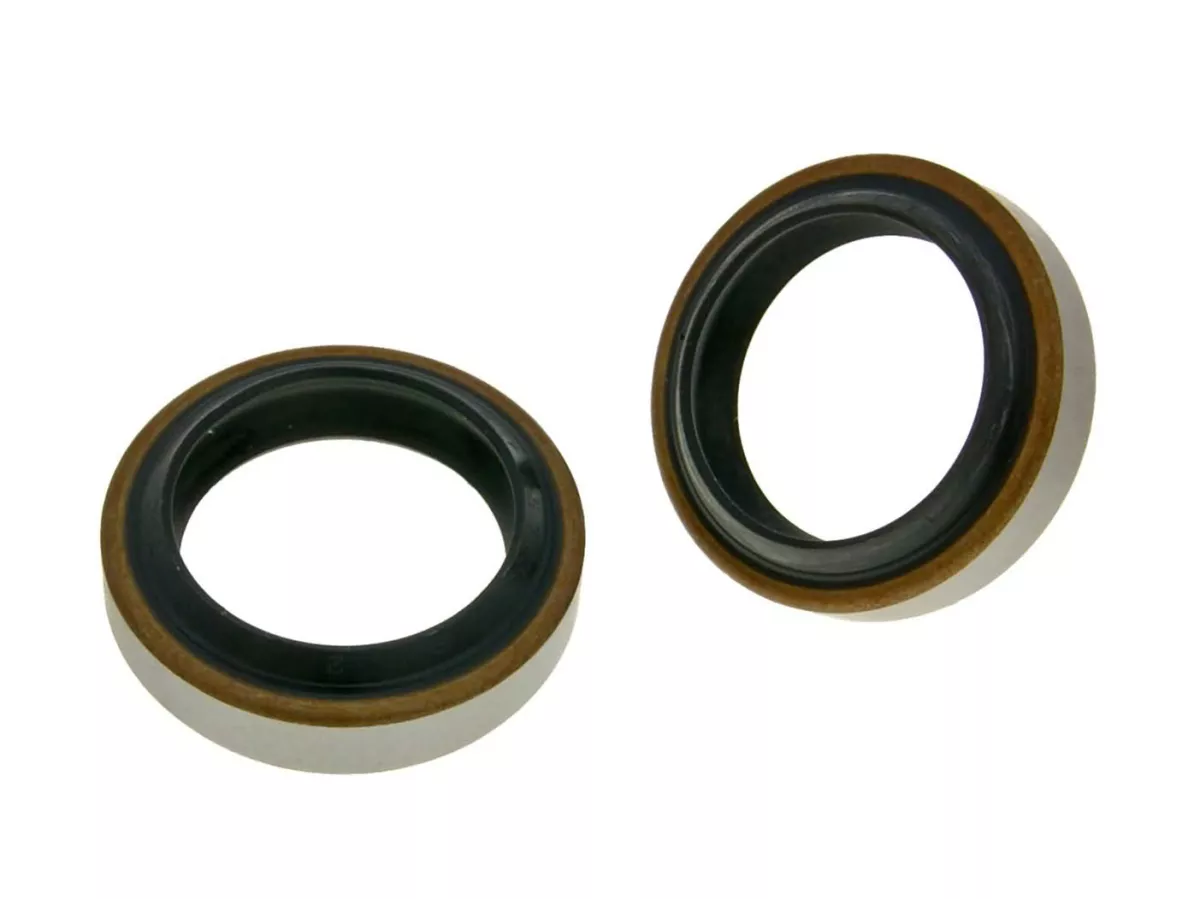 front fork oil seal set 25.7x35x7/9 -NARAKU- for Piaggio Zip, Vespa Si, Boss, Bravo