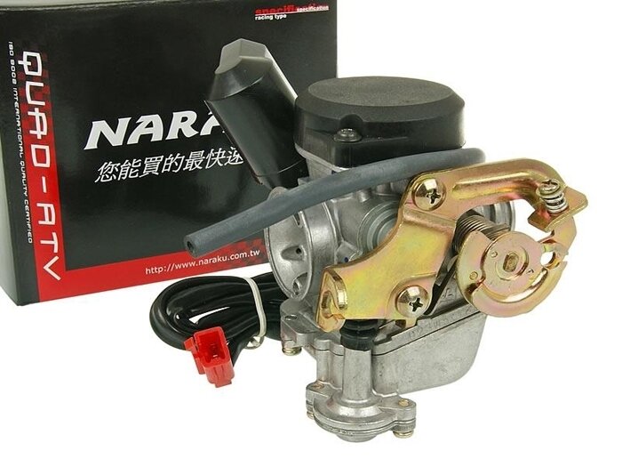 Carburatore -NARAKU- V.3 18,5mm per 50-90cc 4 tempi 139QMB/A