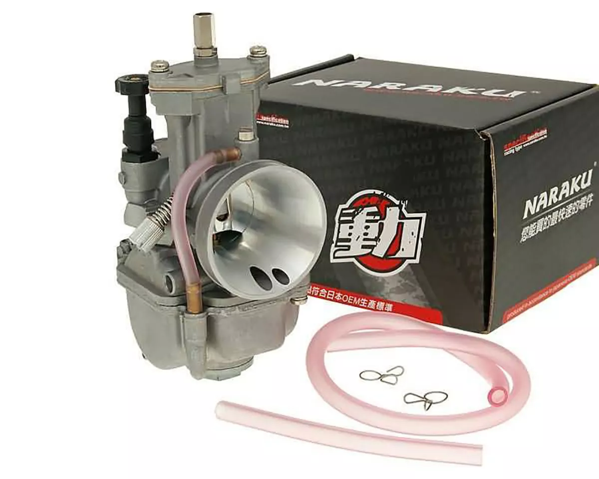 Carburatore -NARAKU- Scivolo piatto racing V.2 28mm