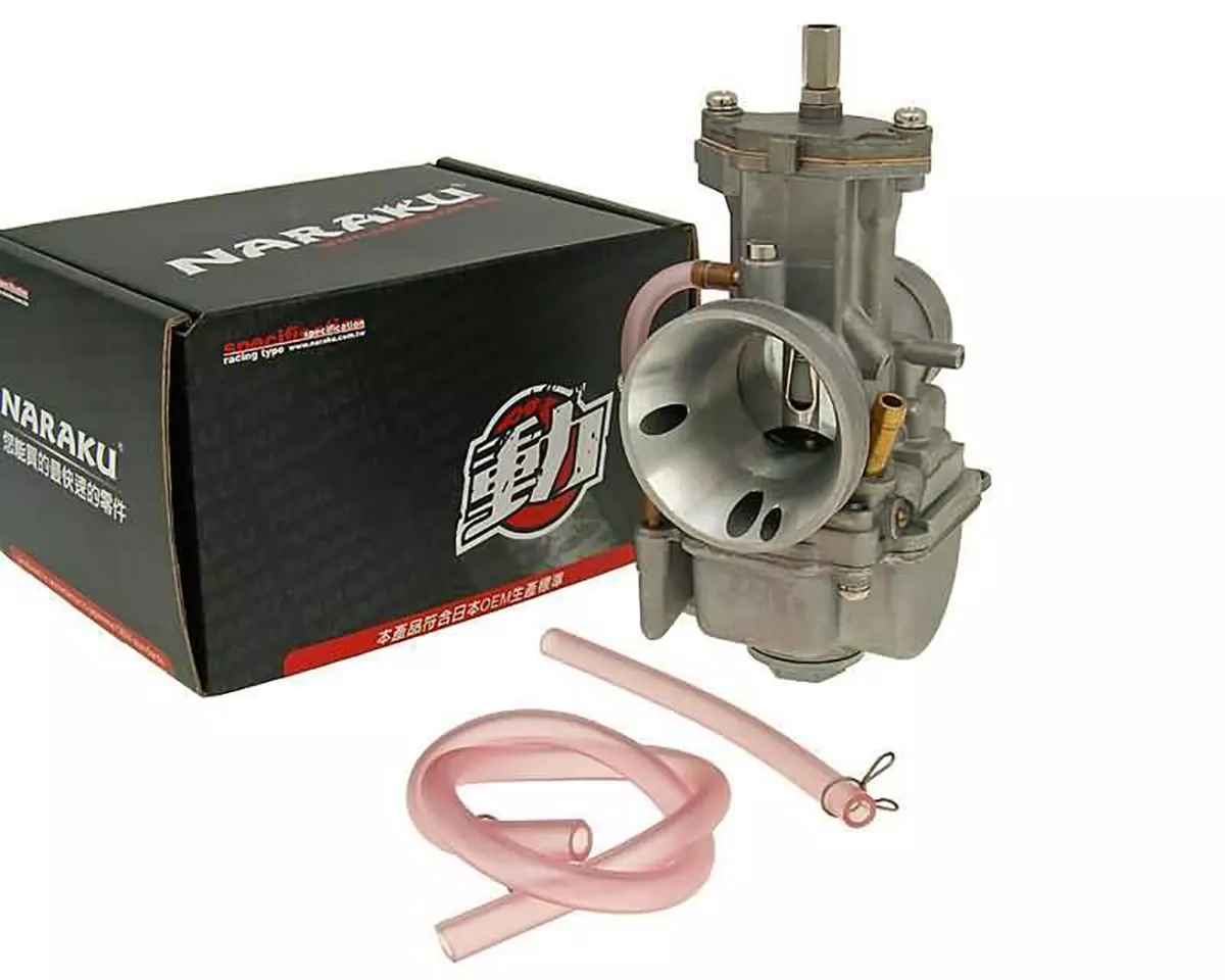 carburetor -NARAKU- flat slide Racing V.2 30mm