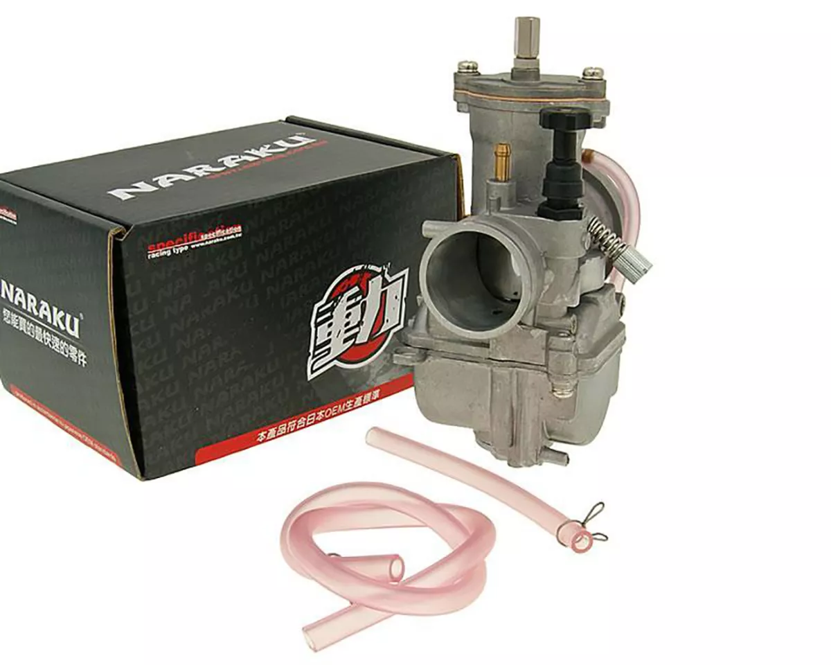 carburetor -NARAKU- flat slide Racing V.2 30mm