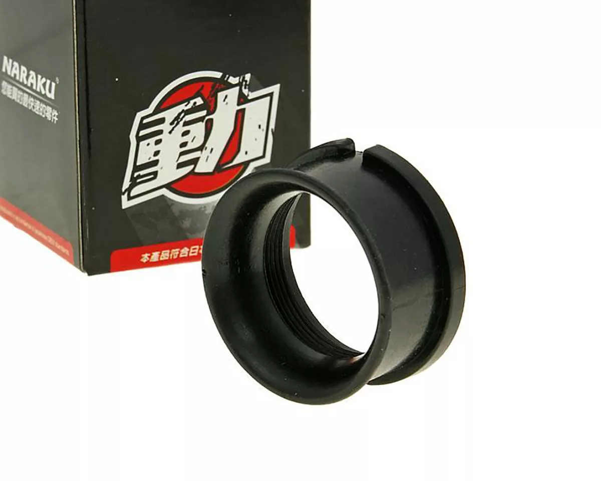 Sambungan filter udara -NARAKU- hitam untuk karburator PHBG