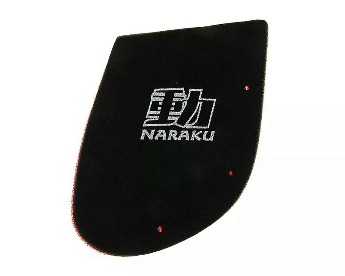 Sisipan filter udara -NARAKU- Lapisan Ganda untuk Kymco SF10