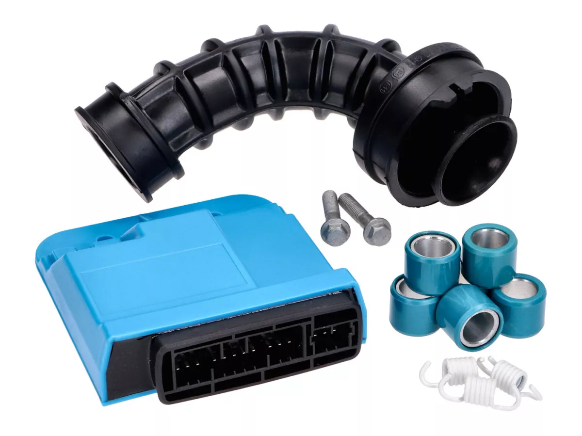 CDI unit / derestriction kit -NARAKU- for Piaggio, Vespa iGet 50ie 2017-2019 (Euro4)