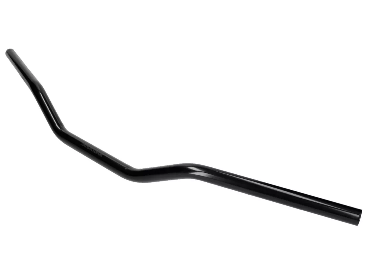 handlebar Enduro / Supermoto -NARAKU- black coated steel for Aprilia RX, SX 18-, Derbi Senda 18-, RCR, SMT 18-