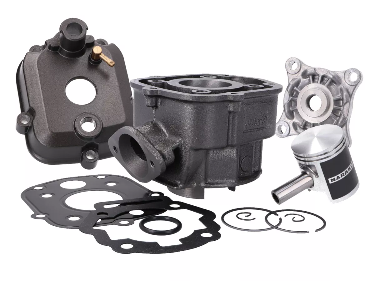 Cilindro -NARAKU- 50cc incl. culata para Derbi Senda, Aprilia RX/SX, RS4, Gilera RCR/SMT D50B0 E4 2018-