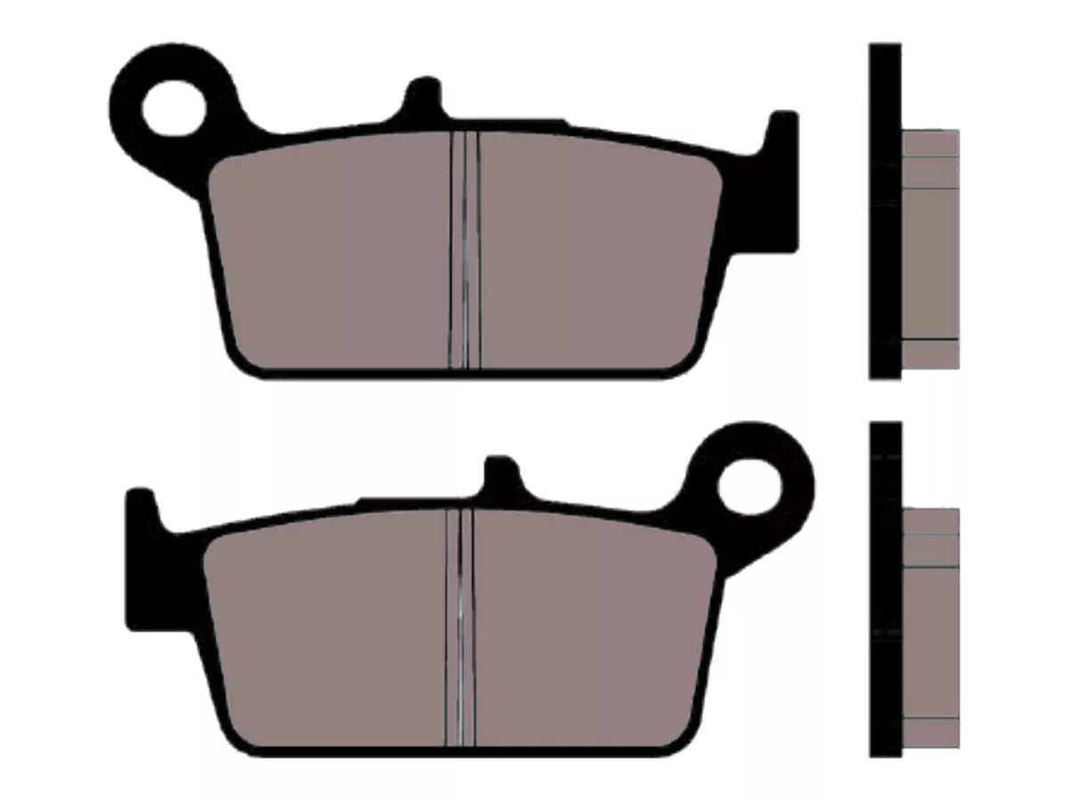 Kampas rem -NARAKU- organik untuk Kymco Curio, Fever ZXI, ZXII, KB50, Top Boy, Honda Lead, Shadow