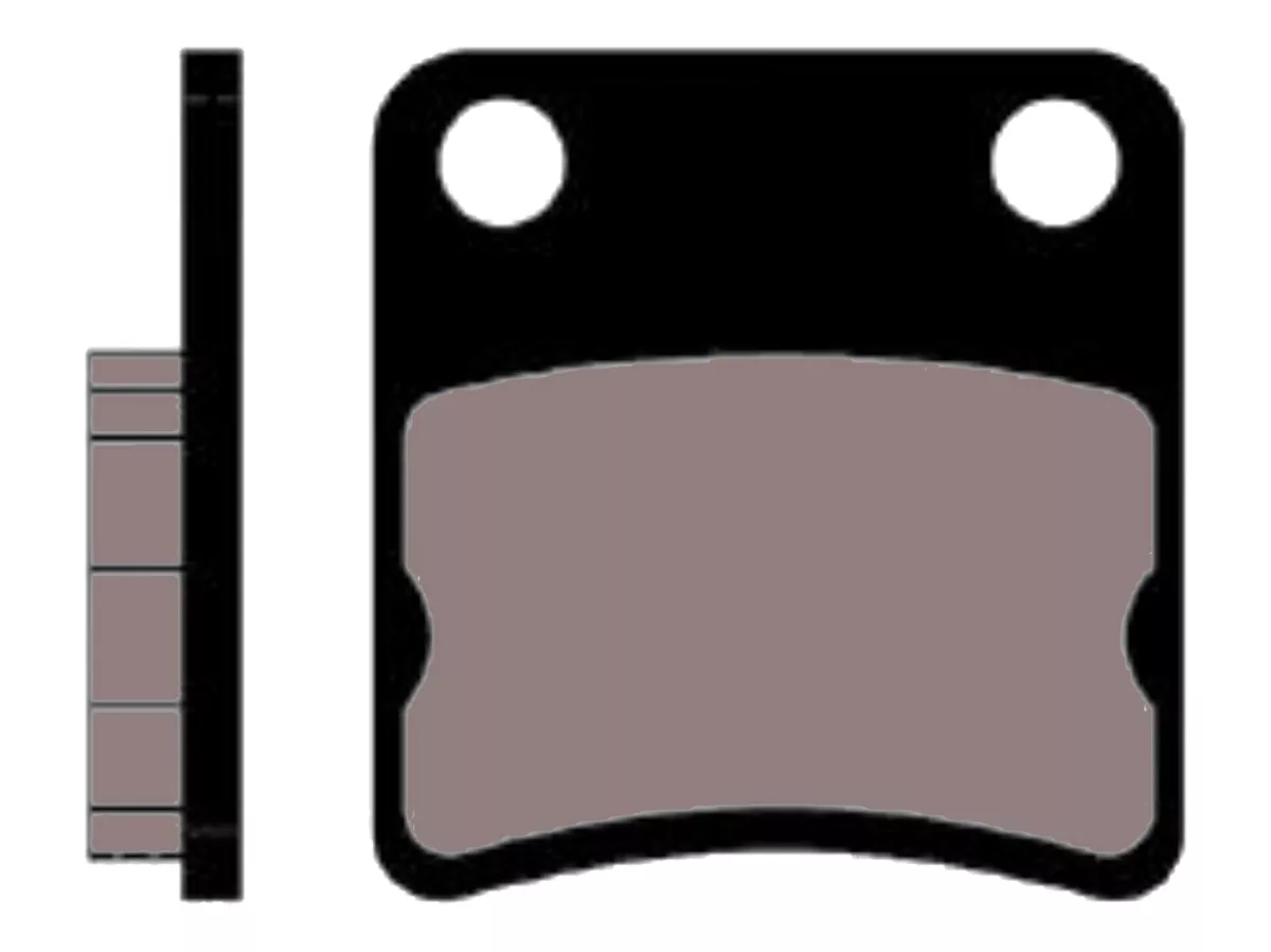 brake pads -NARAKU- organic for Honda Dio, Daelim Message, Cordi, Five