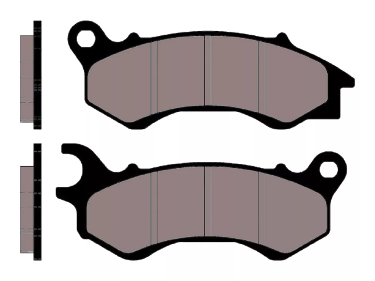 Pastiglie freno -NARAKU- organiche per Honda PCX 125, NSC, Vision, Peugeot, Torrot