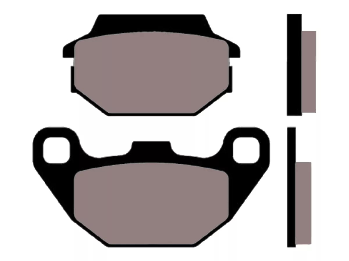 Pastillas de freno -NARAKU- orgánicas para Kymco Agility, MXU, People S, DJ, Super 8, SYM