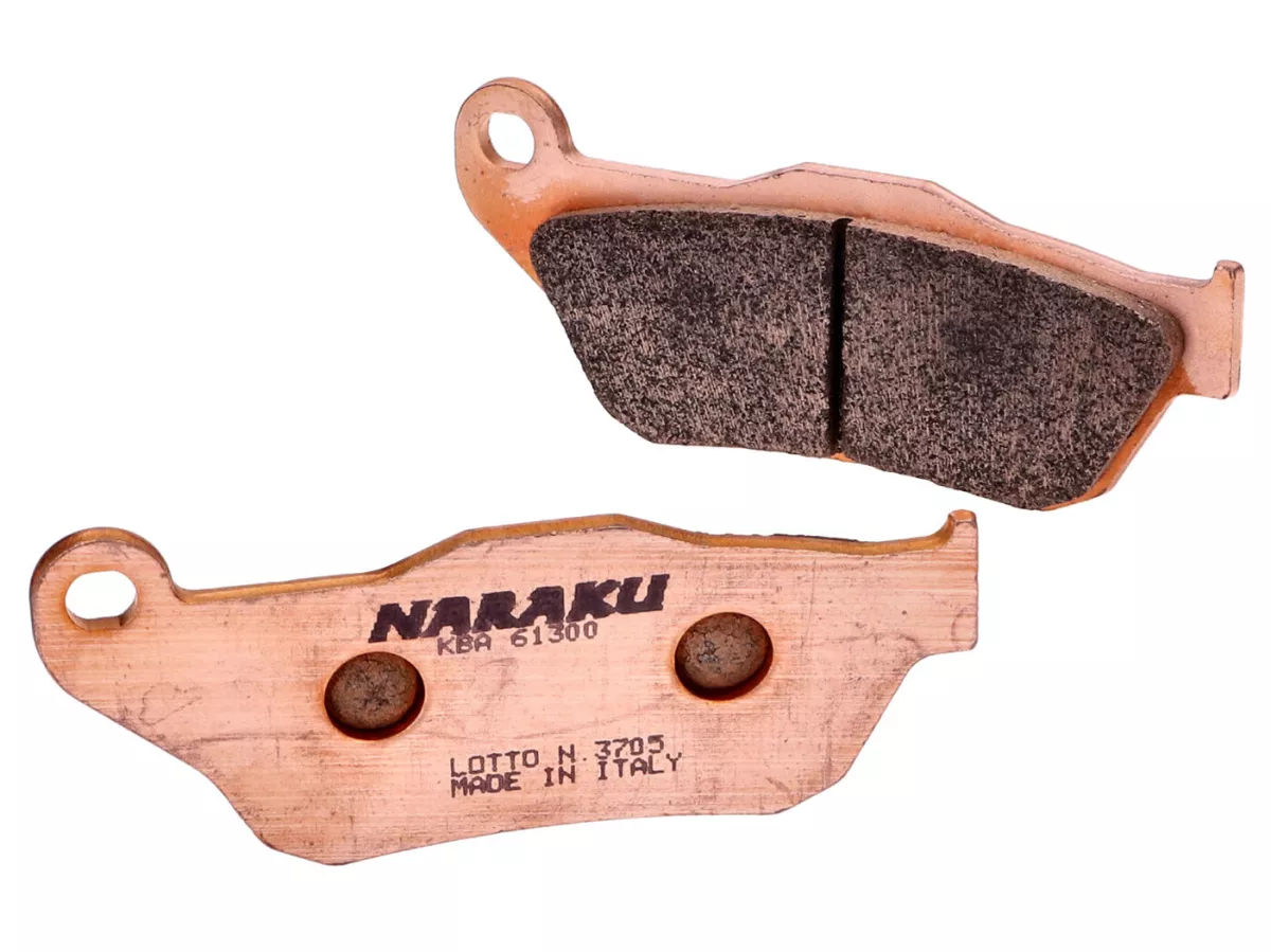 Bremsbeläge -NARAKU- Sinter für MBK Skycruiser 125i, Yamaha X-Max 125i, 250i