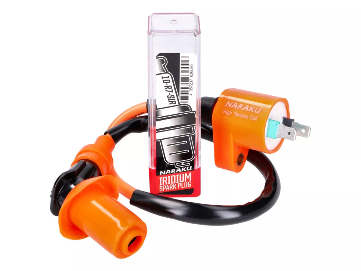 ignition upgrade kit Naraku ignition coil and spark plug iridium for GY6 139QMB