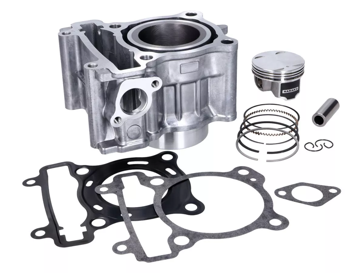 cylinder kit -NARAKU- V.2 125cc 52mm for Yamaha X-Max, YZF, WR, MT, Beta RR, Fantic, Rieju 125 YI-3