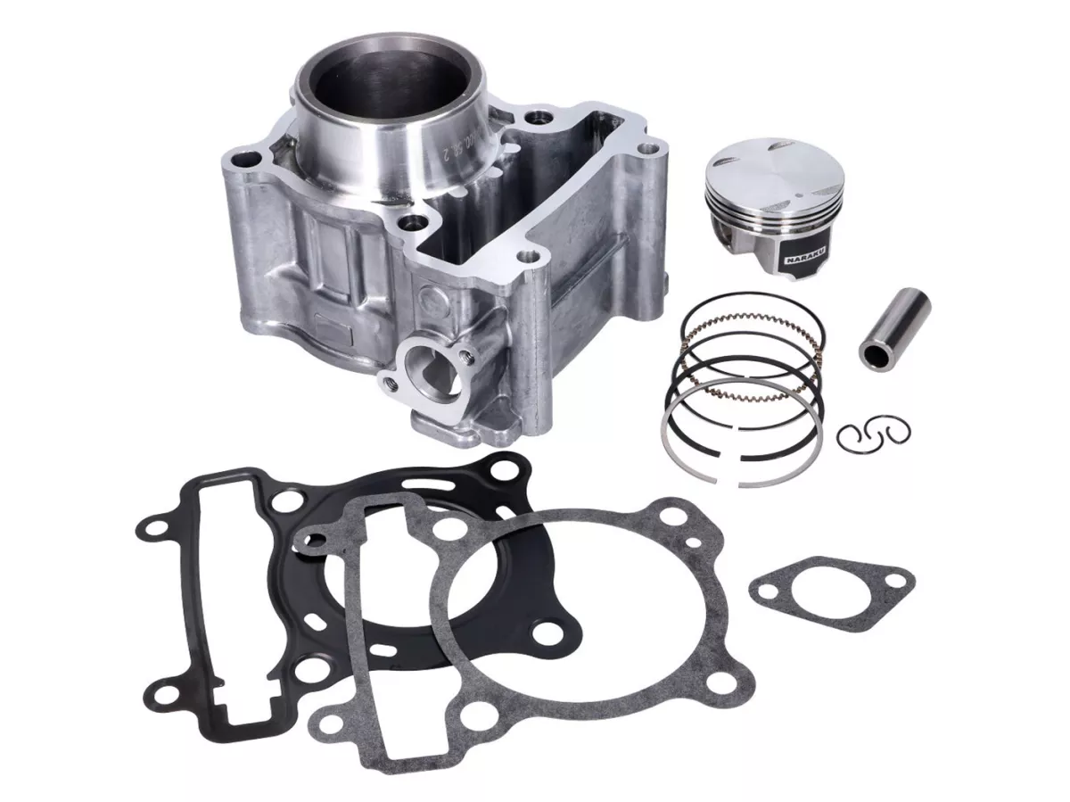 cylinder kit -NARAKU- V.2 125cc 52mm for Yamaha X-Max, YZF, WR, MT, Beta RR, Fantic, Rieju 125 YI-3