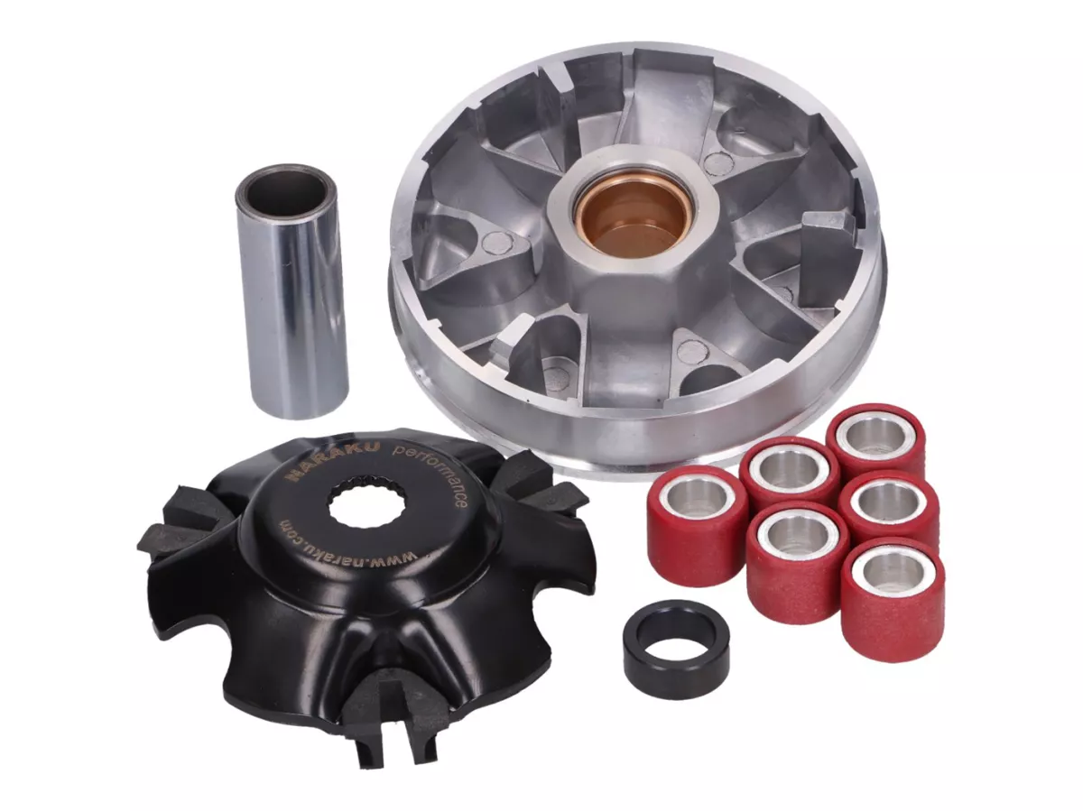 variator / vario kit -NARAKU- racing for Vespa Primavera, Sprint Piaggio Zip, Liberty, Fly 50cc 4-stroke