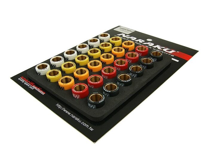 variator weights adjustment set -NARAKU- f16x13mm 5.0g-6.0g