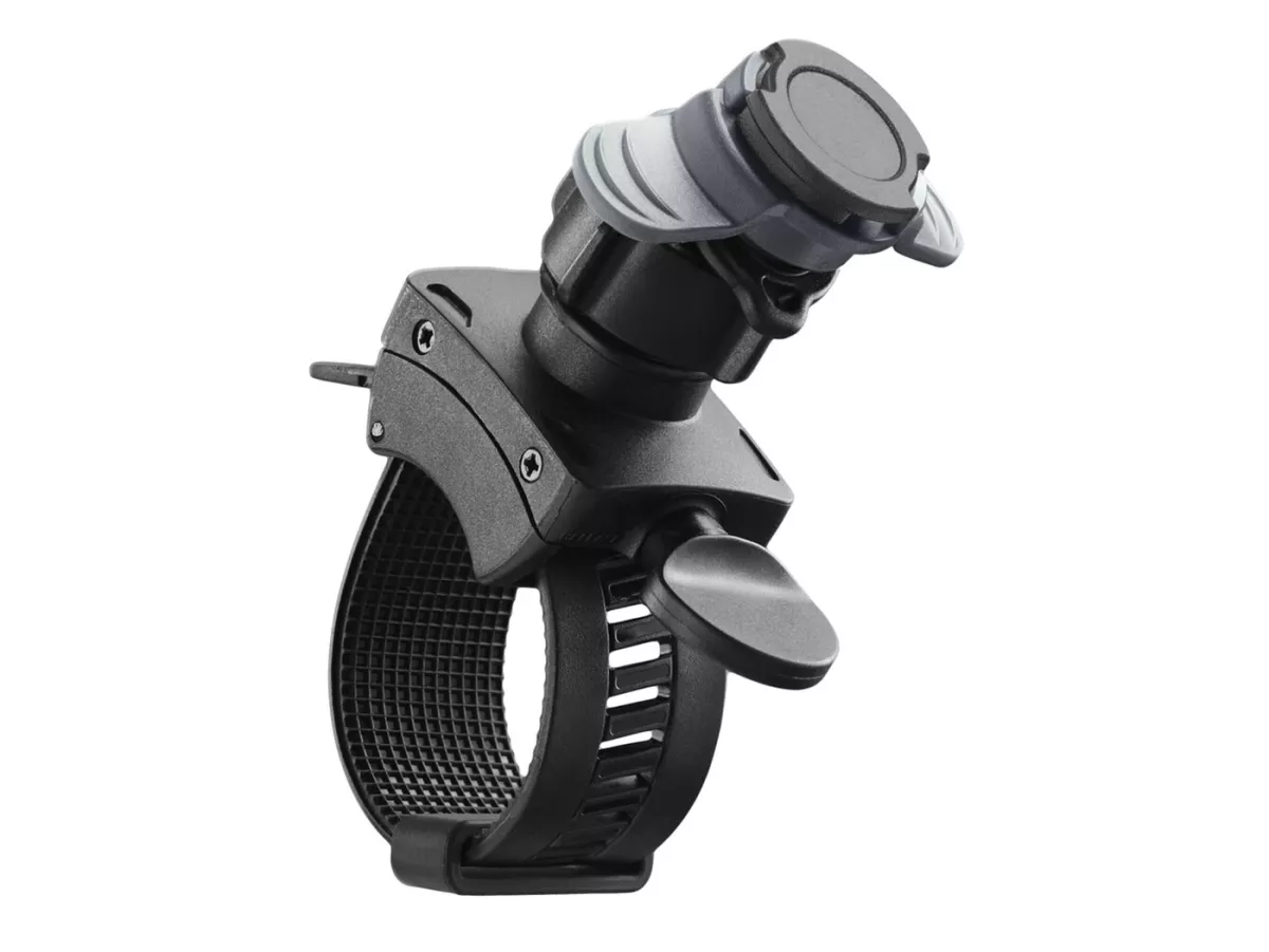 Hållare för mobiltelefon/smartphone -OPTILINE- Opti-Belt flexibel för 15-40 mm styren