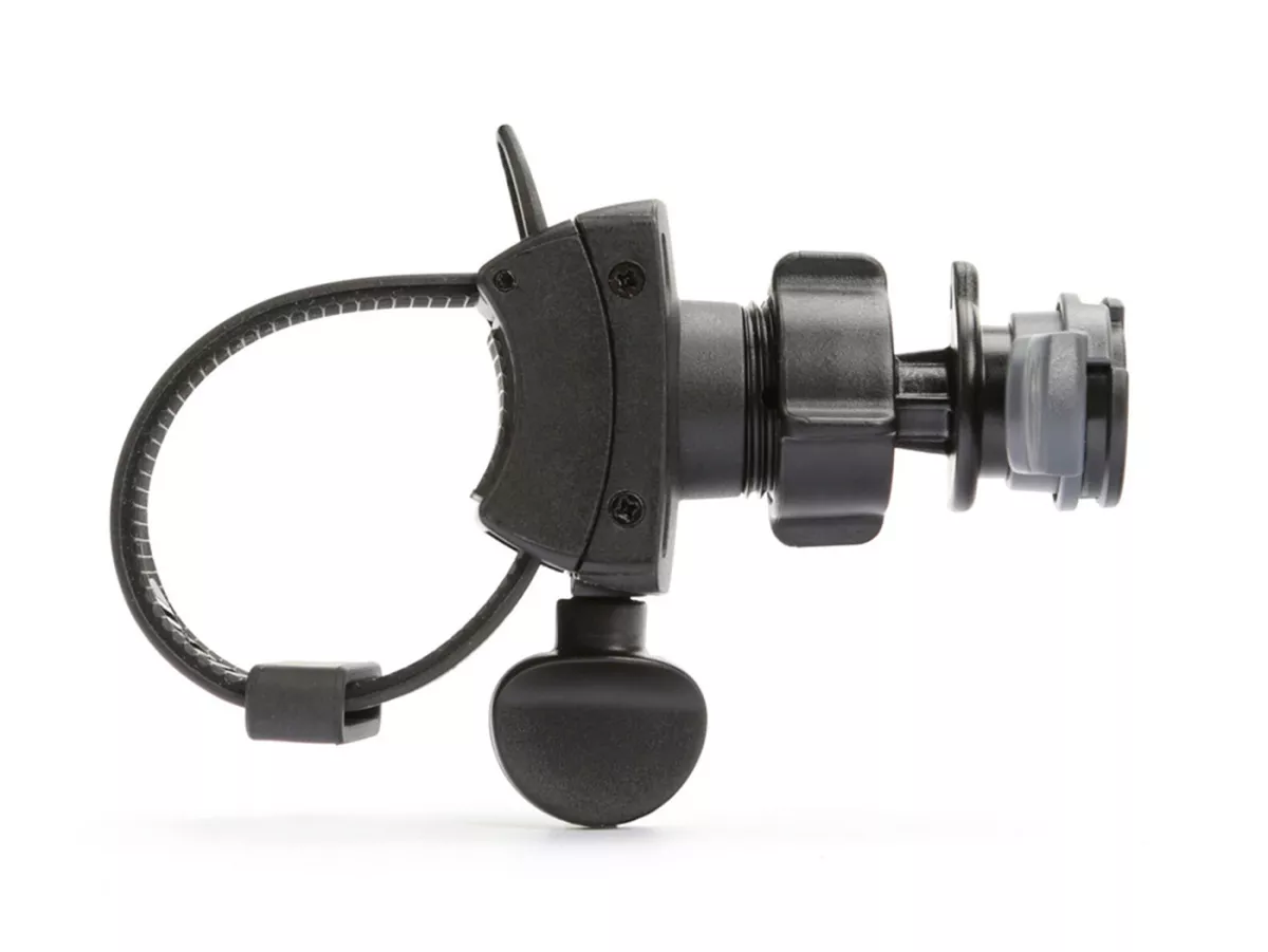 Hållare för mobiltelefon/smartphone -OPTILINE- Opti-Belt flexibel för 15-40 mm styren