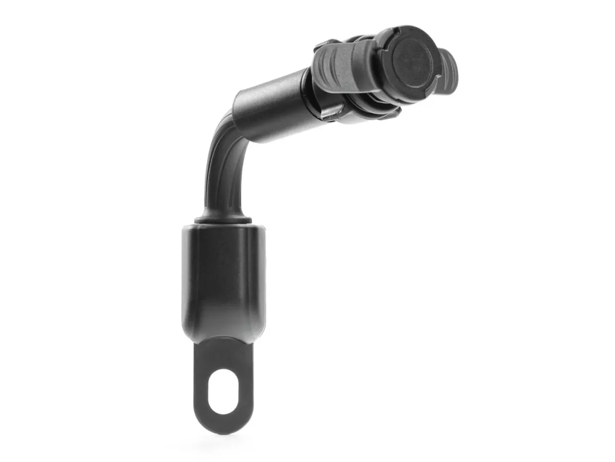 Holder for mobile phone / smartphone -OPTILINE- Opti-Arm flexible, mirror connection with eyelet 10x14mm