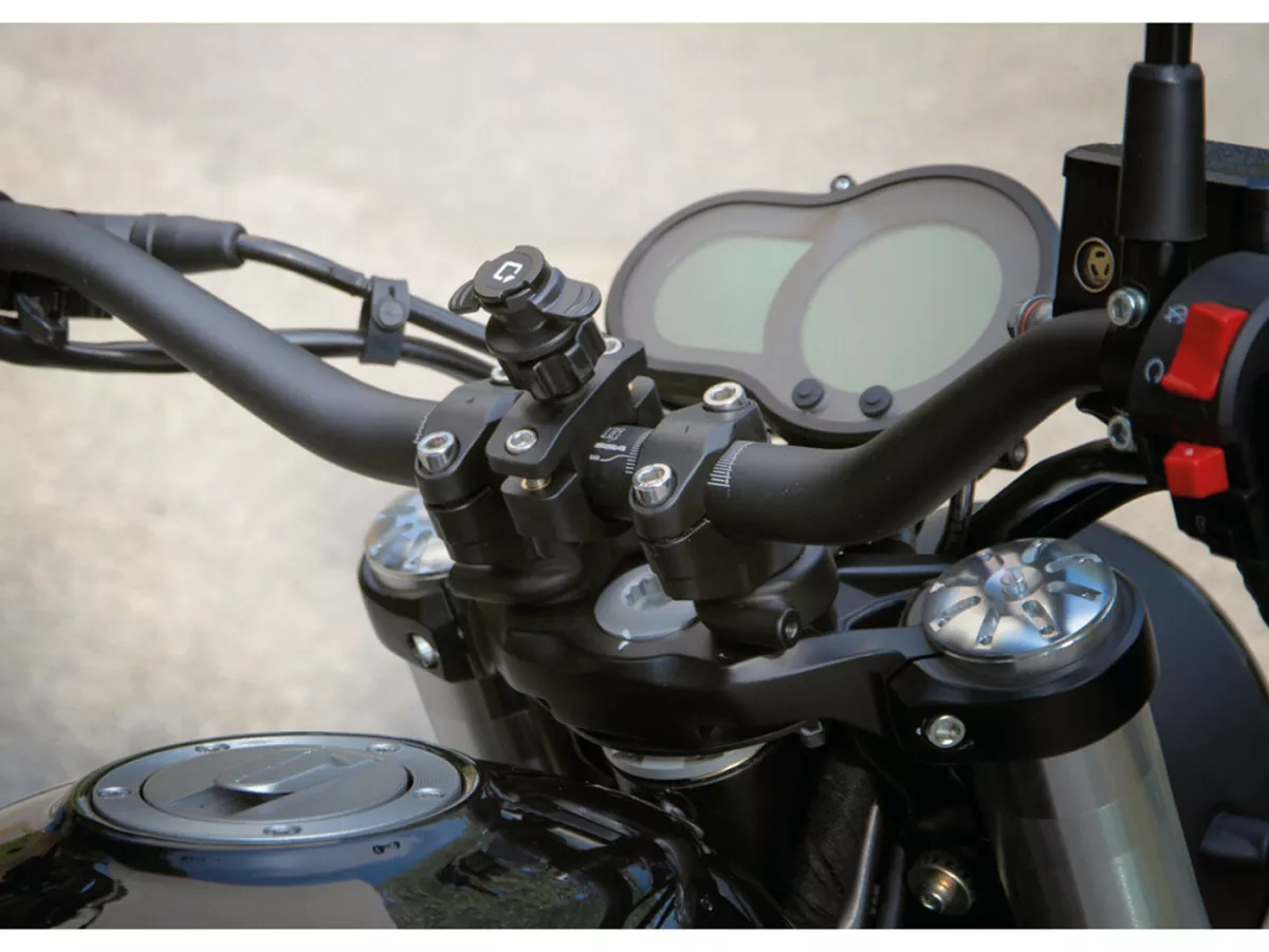 Hållare för mobiltelefon/smartphone -OPTILINE- Opti-Handle för 16-32 mm styren