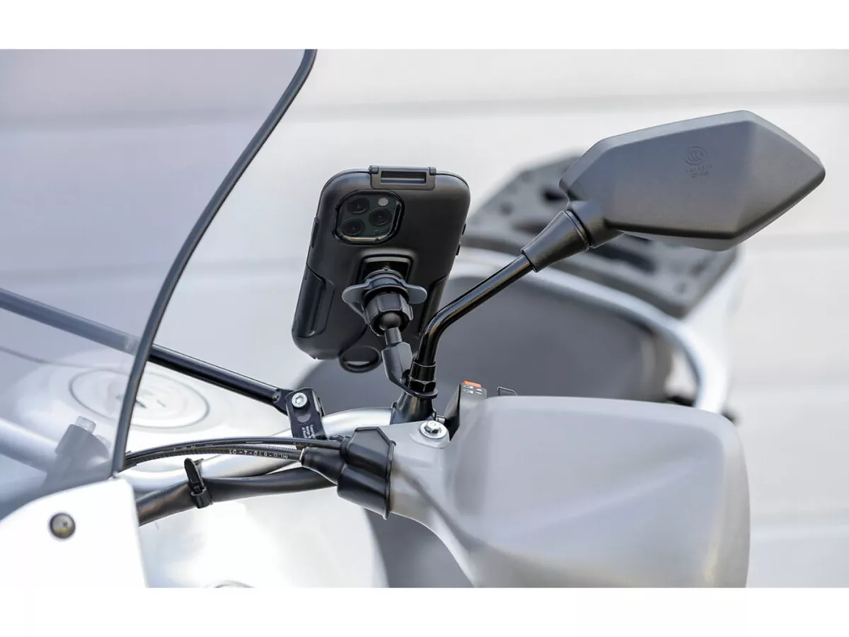 Supporto per telefono cellulare/smartphone -OPTILINE- Opti-Pole per filettatura M10 max.