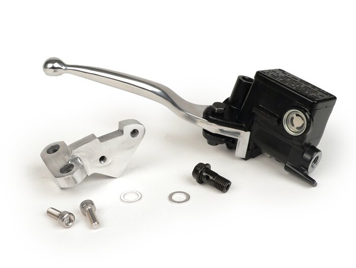 Bremspumpen-Set -PREMIUM Nissin- Vespa Rally180 (VSD1T), Rally200 (VSE1T), TS125 (VNL3T), Sprint150 (VLB1T), Sprint Veloce, GT125 (VNL2T), GTR125 (VNL2T), SS180 (VSC1T) - schwarz