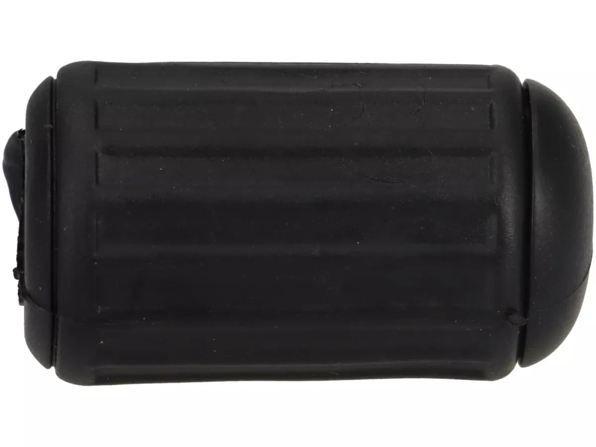 Bremspedalgummi -PREMIUM- Vespa Wideframe V98, V1-V15 - rund, dick (Ø=25mm)