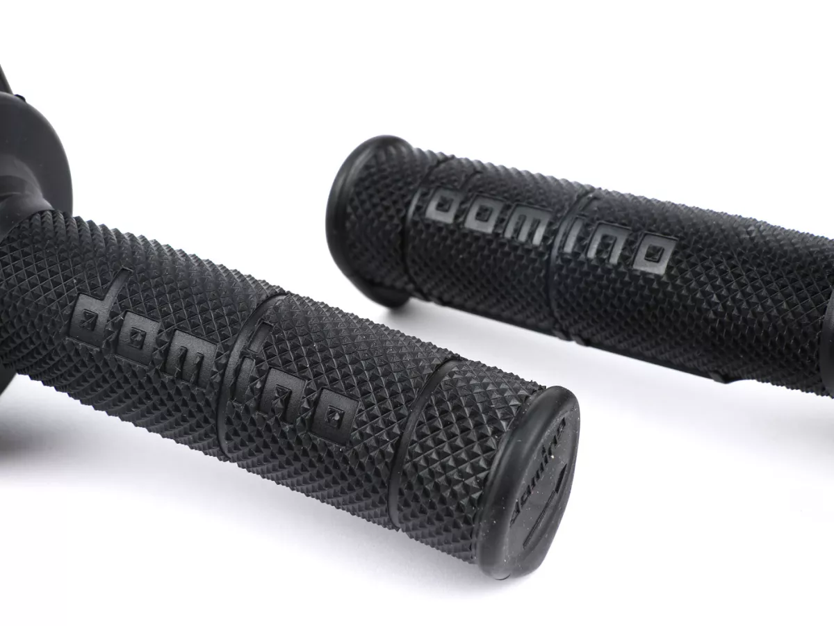 Quick action throttle grip -POLINI- Ø=22mm horizontal- black