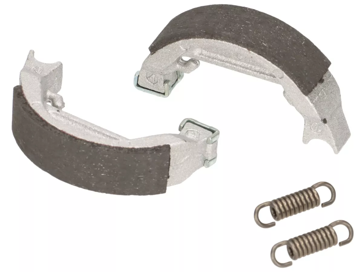Bromsskor -POLINI Ø=80x18mm- MBK 51V, Honda Camino, PX, PXR, Motovespa Vespino, Piaggio Velofax, Puch Maxi, Maxi N, Maxi S, Kreidler Flory MF2, MF22, Peugeot 103, Fox, Vogue