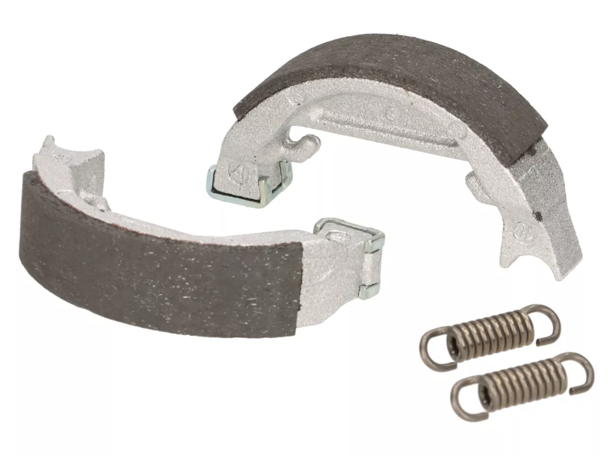 Bromsskor -POLINI Ø=80x18mm- MBK 51V, Honda Camino, PX, PXR, Motovespa Vespino, Piaggio Velofax, Puch Maxi, Maxi N, Maxi S, Kreidler Flory MF2, MF22, Peugeot 103, Fox, Vogue
